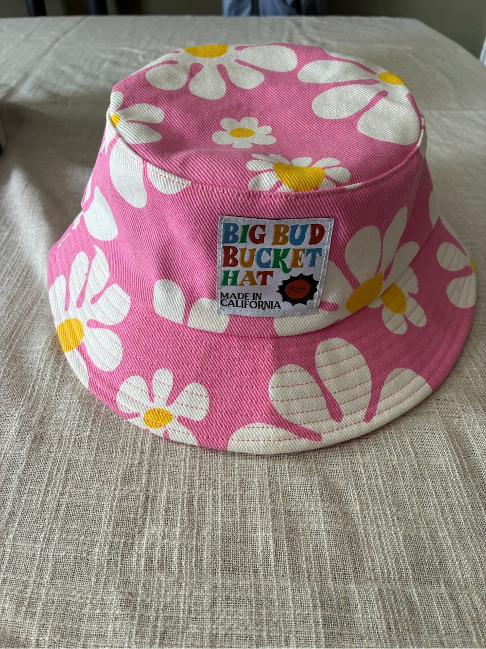 Big Bud Press Pink Daisy Bucket Hat